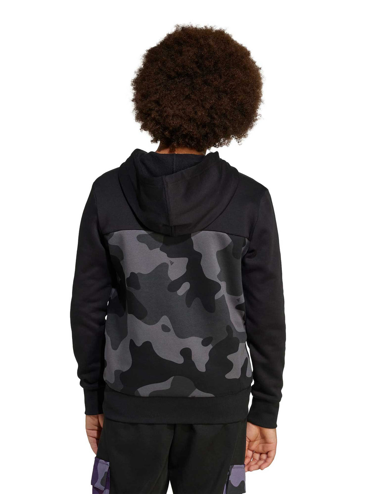 ADIDAS SPORTSWEAR Суитшърт Seasonal Essentials Camo Fleece Kids