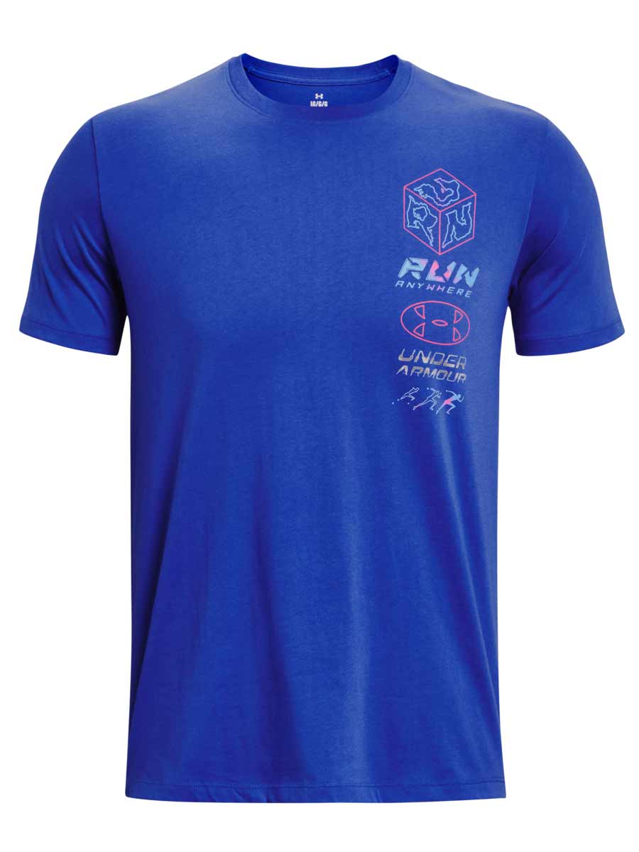 UNDER ARMOUR Тениска RUN ANYWHERE TEE v2