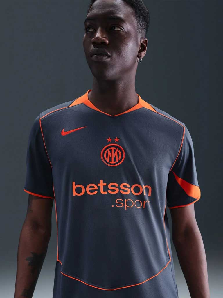 NIKE Тениска INTER M NK DF JSY SS STAD 3R 25/26