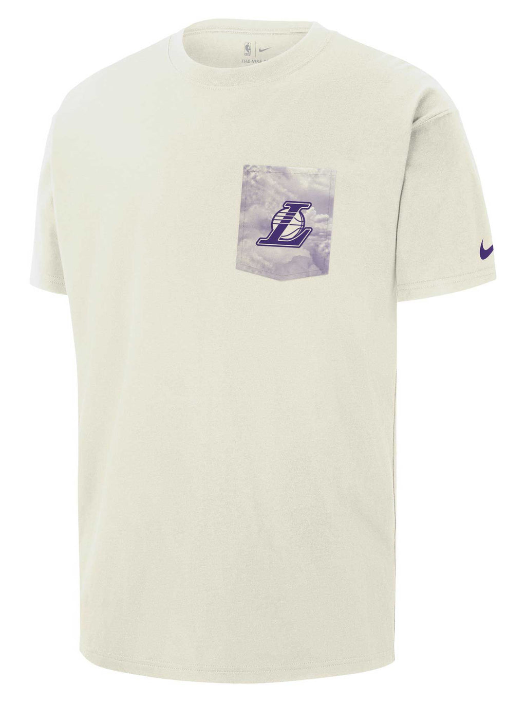 NIKE Тениска LAL M NK CTS WB SS M90 PKT TEE