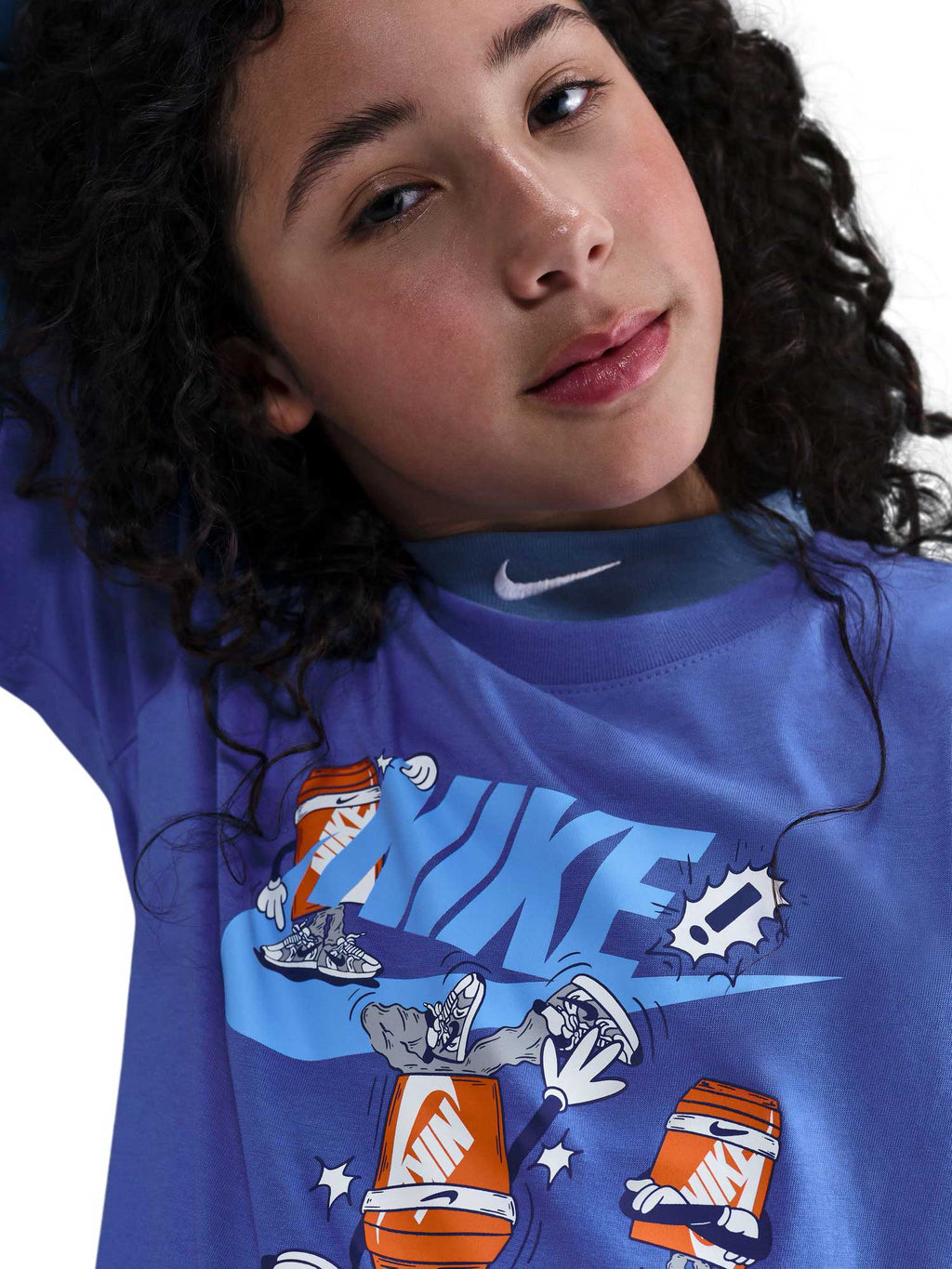 NIKE Тениска K NSW TEE BOXY BREAK DANCE