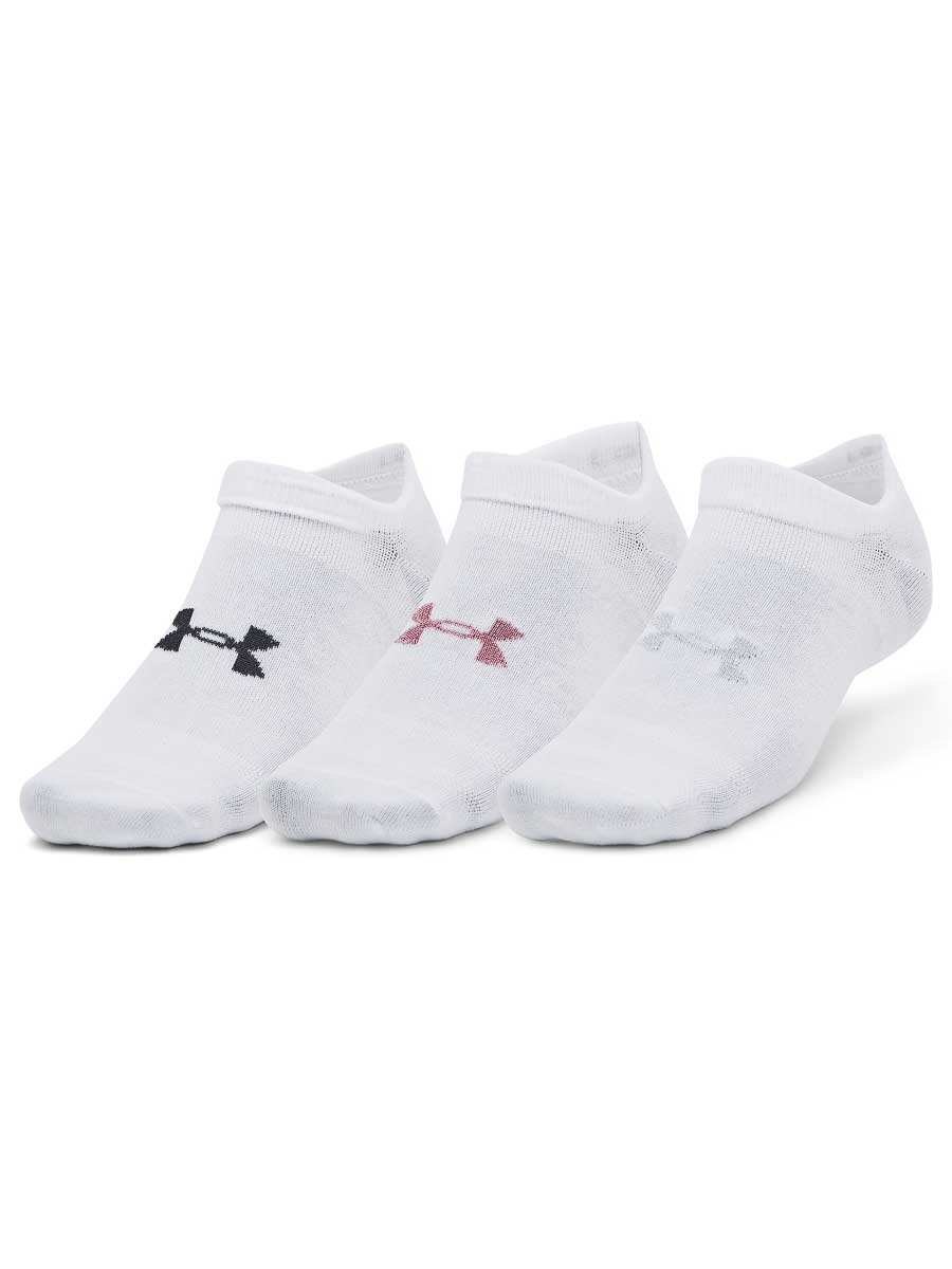 UNDER ARMOUR Чорапи UA Essential No Show 3pk