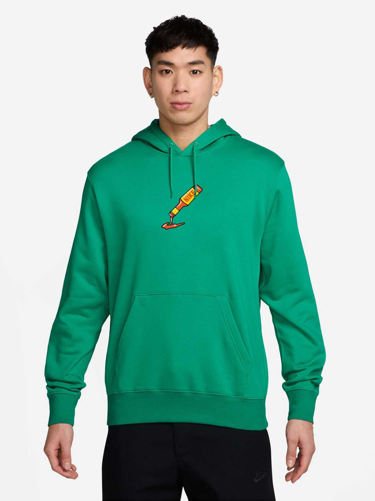 NIKE Суитшърт U NSW HDY CLUB PO BB OC 2