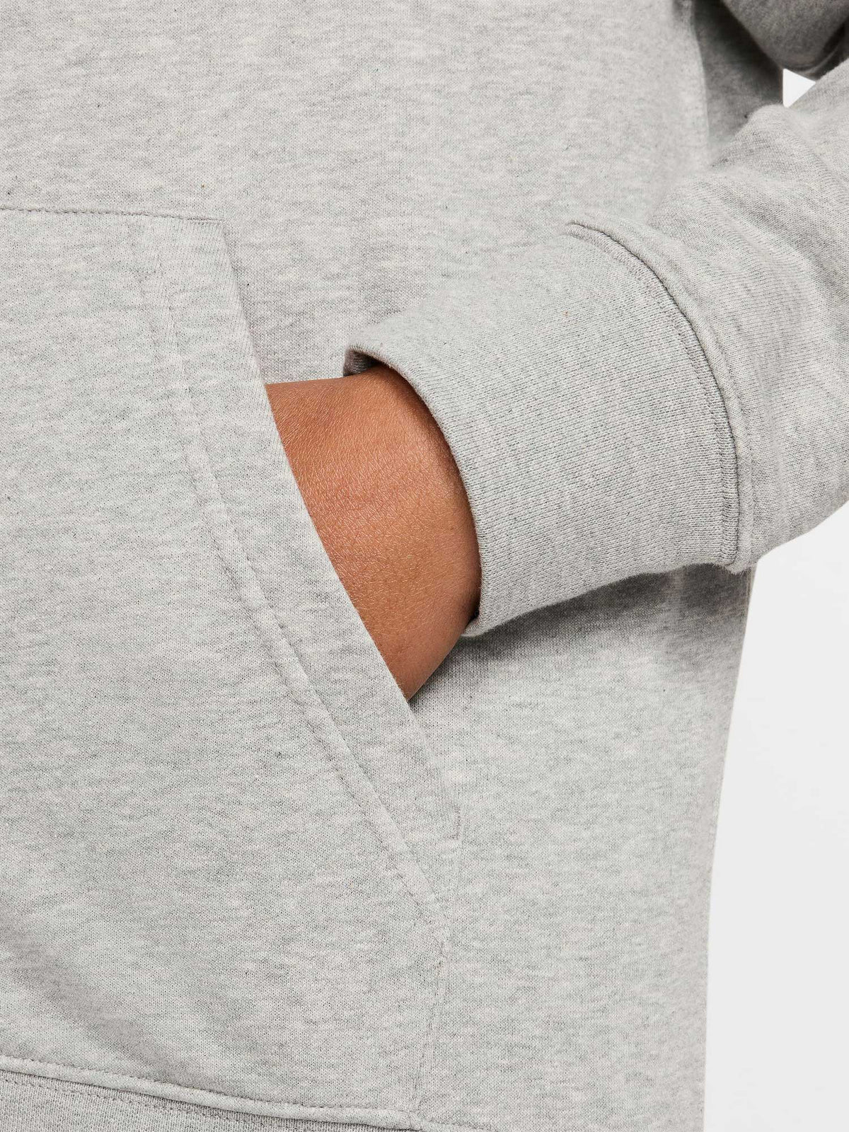 NIKE Суитшърт M NK CLUB FT FZ HOODIE