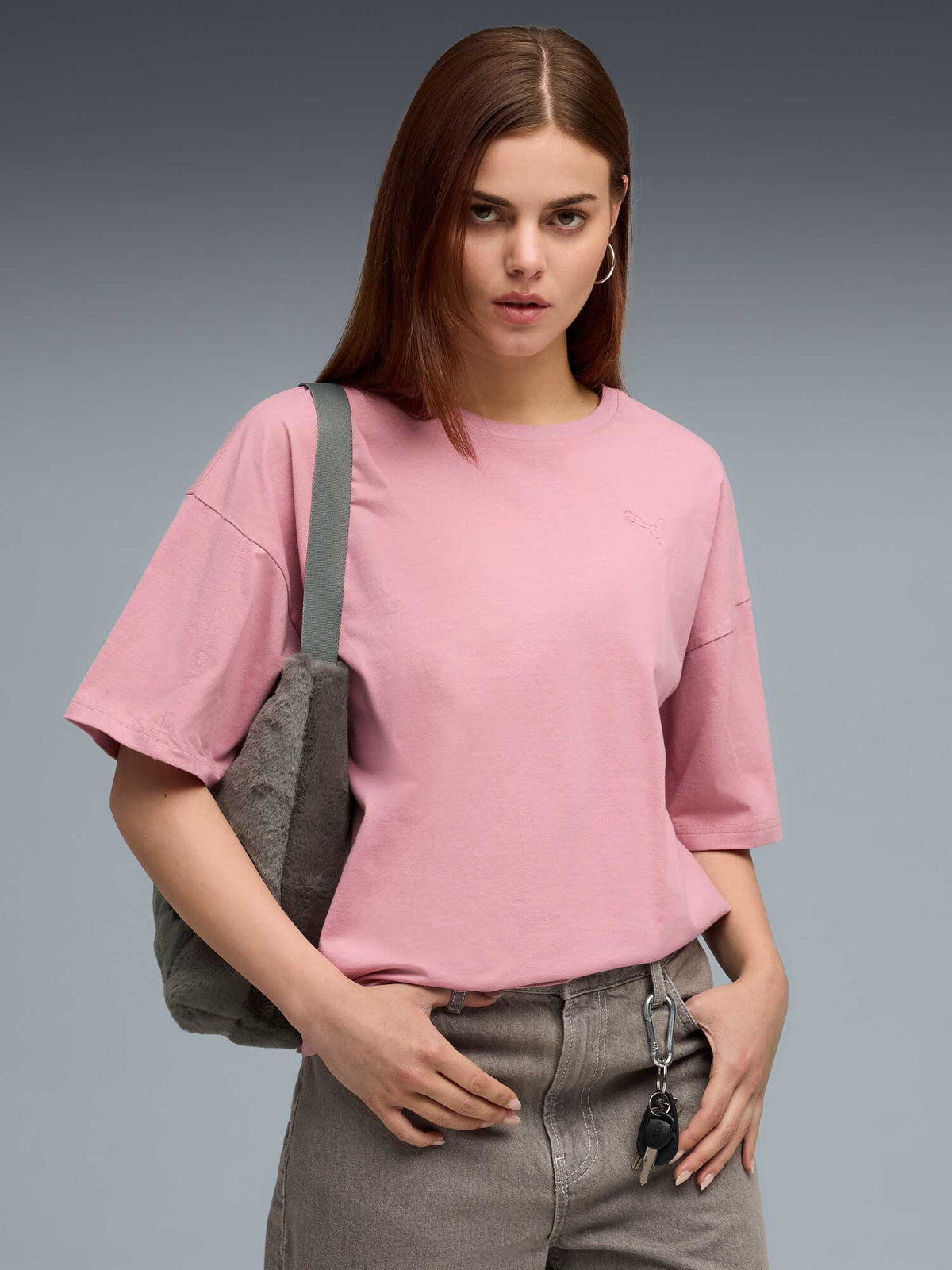 PUMA Тениска HER Oversized Tee
