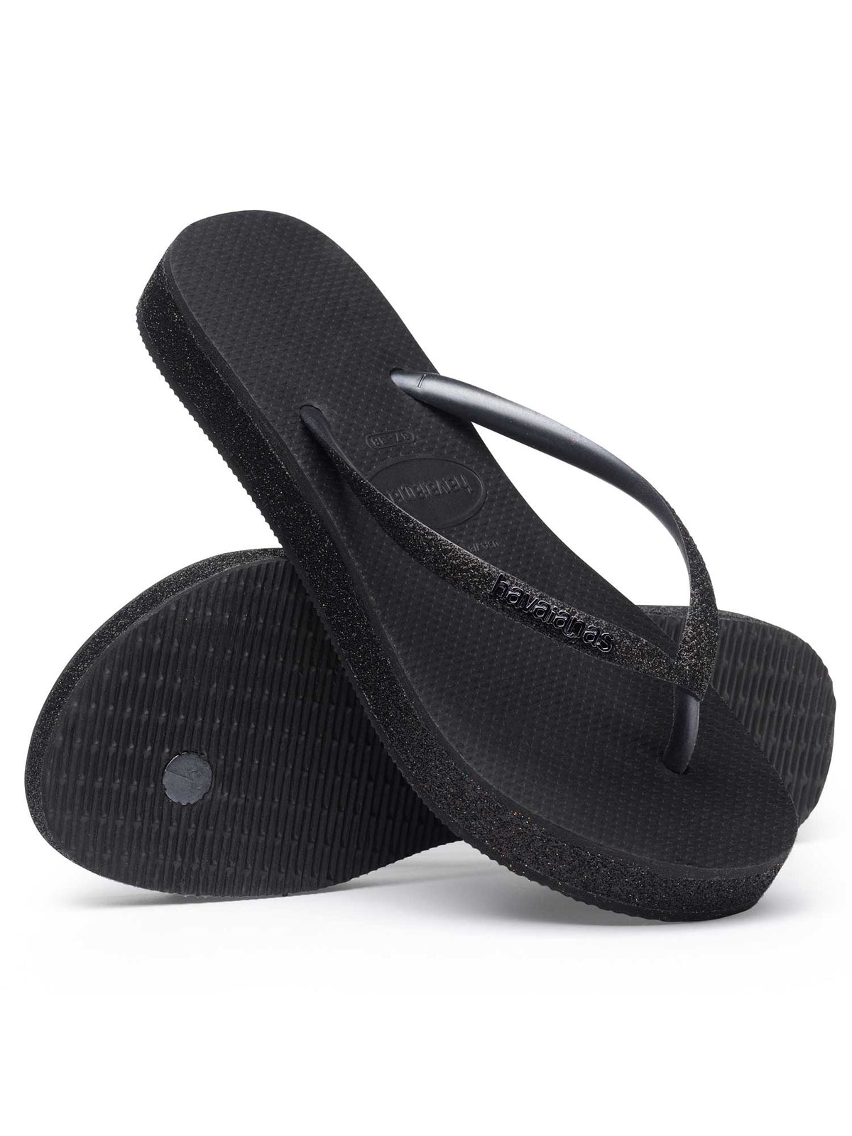 HAVAIANAS Джапанки SLIM FLATFORM SPARKLE