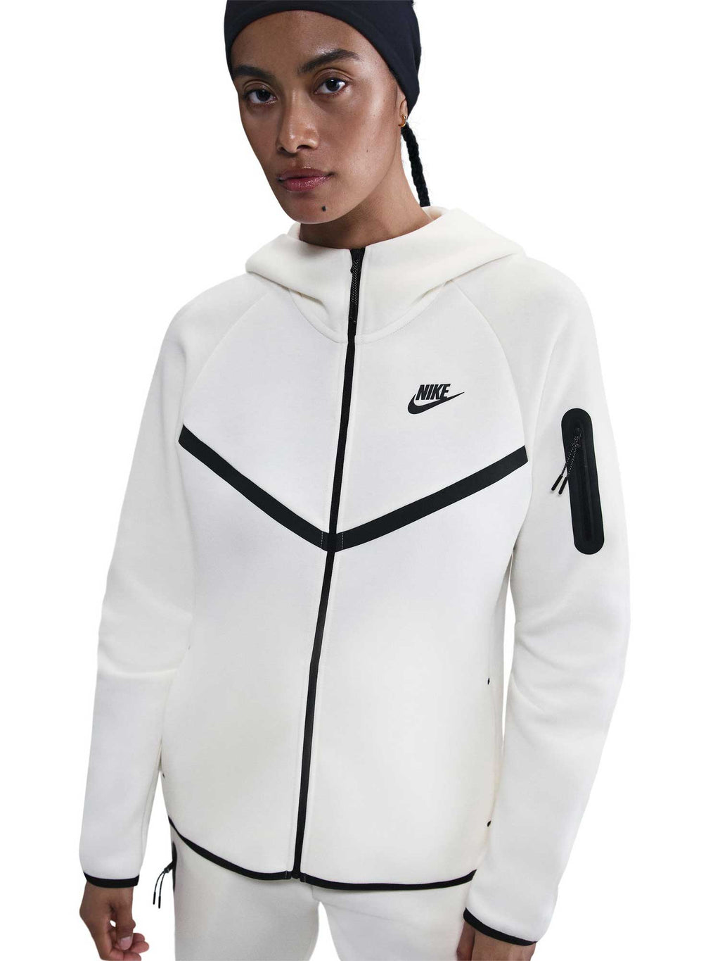 NIKE Суитшърт W NSW TCH FLC WR FZ HDY 2