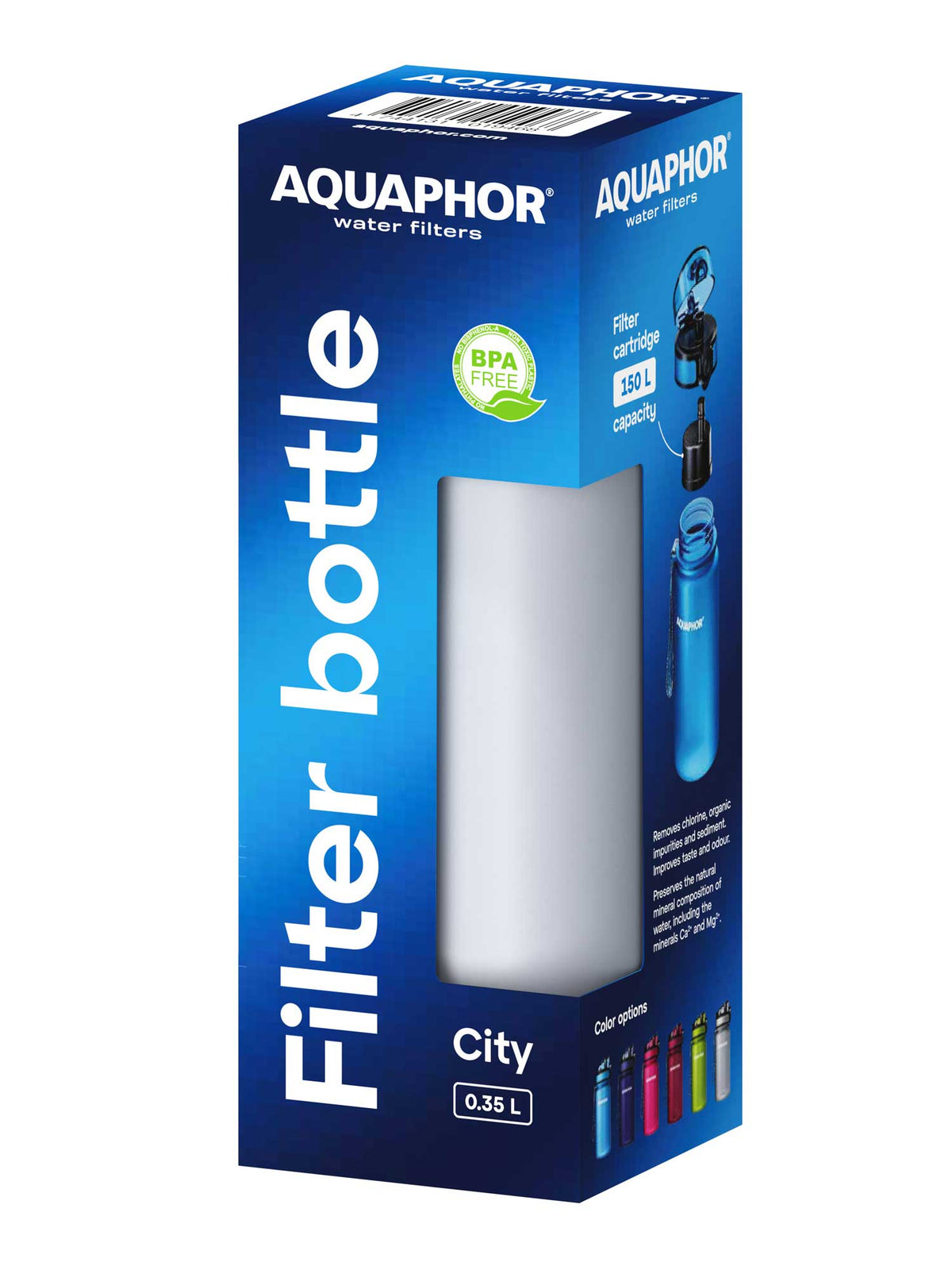 AQUAPHOR Филтрираща бутилка City 350 ml
