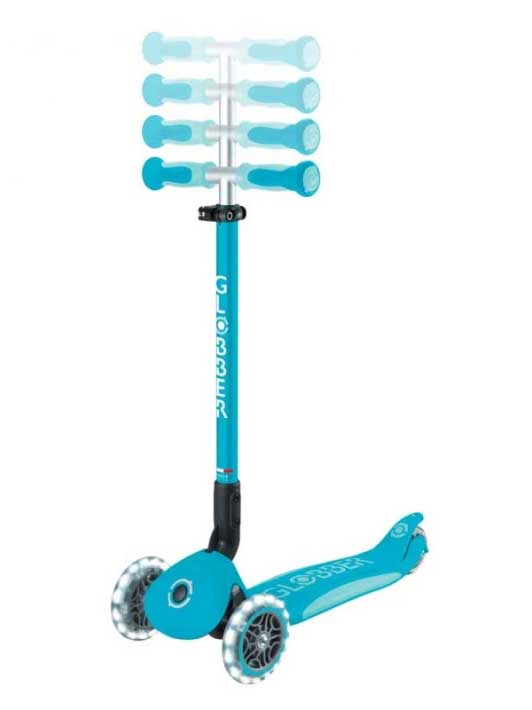 GLOBBER Тротинетка 5 в 1 GO UP DELUXE LIGHTS 360