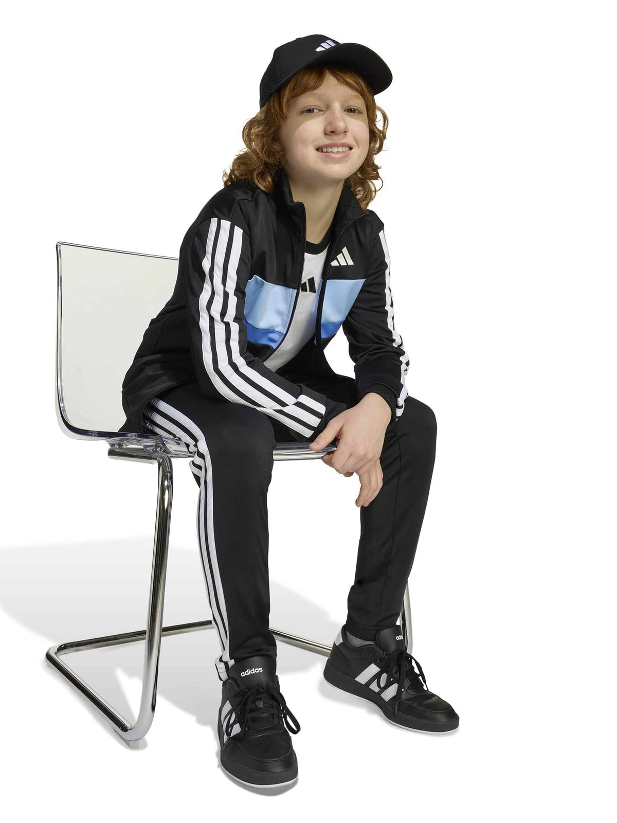 ADIDAS SPORTSWEAR Спортен екип Seasonal Essentials Tiberio 3-Stripes