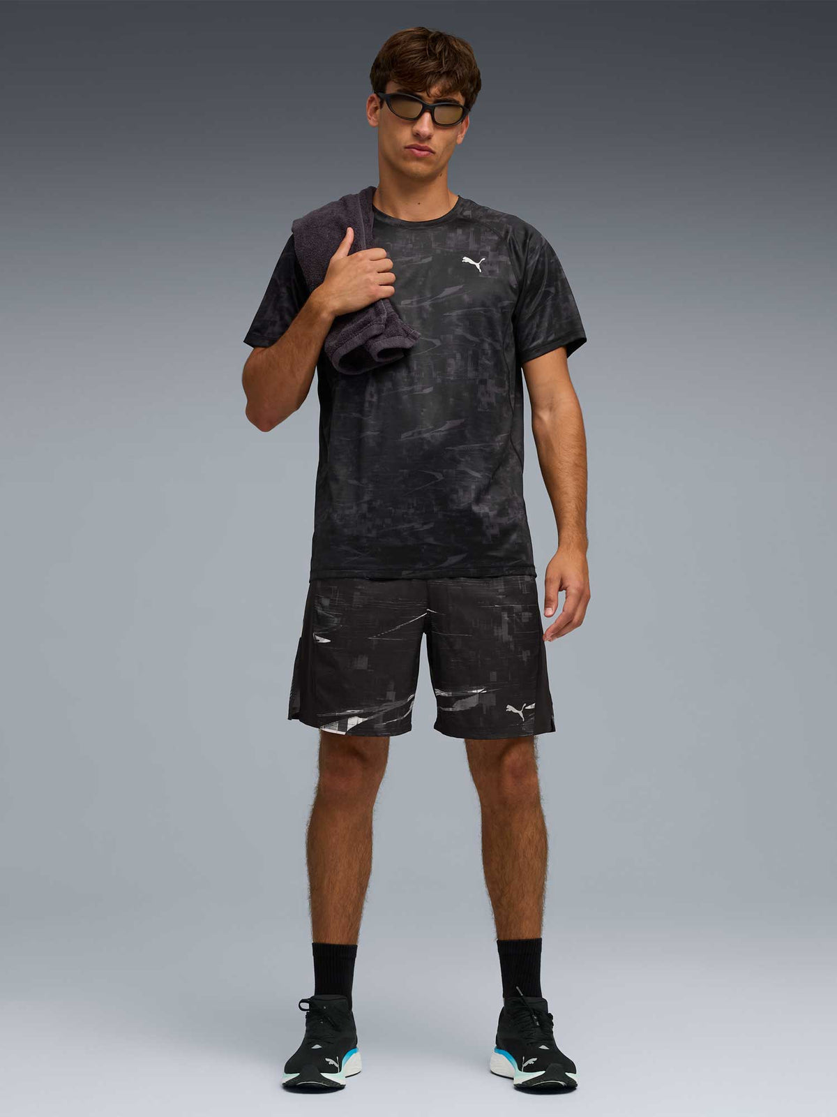 PUMA Тениска M Run Velocity AOP Tee