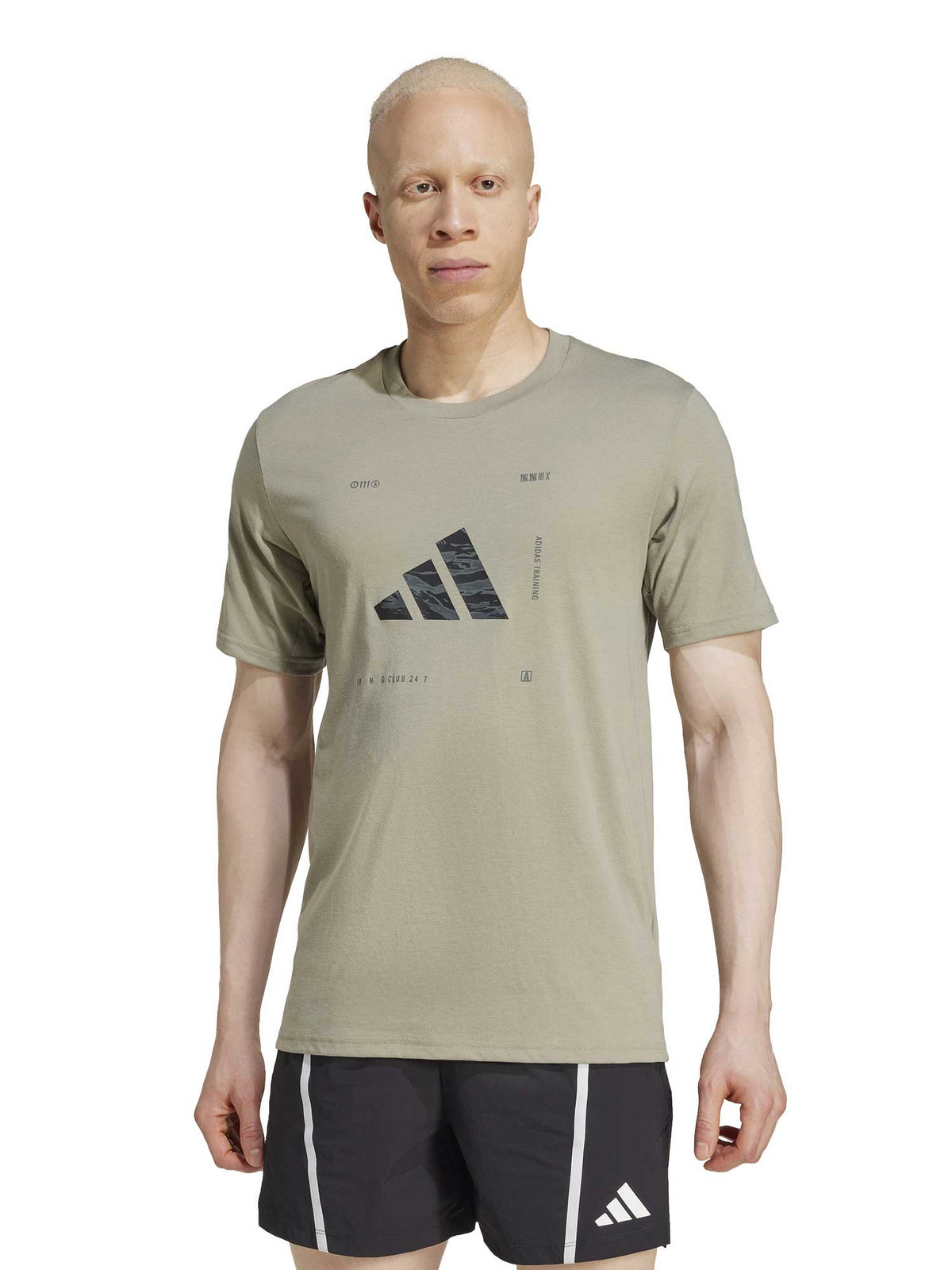 ADIDAS PERFORMANCE Тениска Climacool Training Camo Logo Graphic