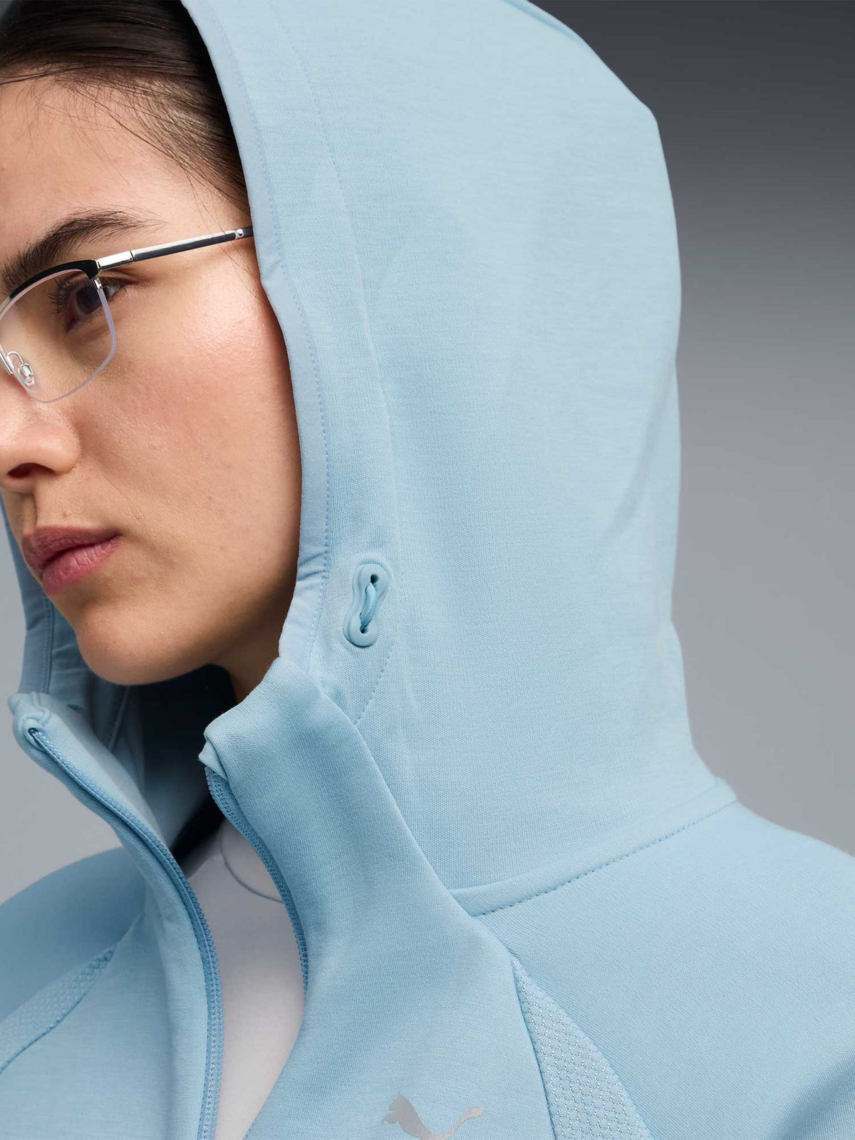 PUMA Суитшърт EVOSTRIPE Full-Zip Hoodie DK