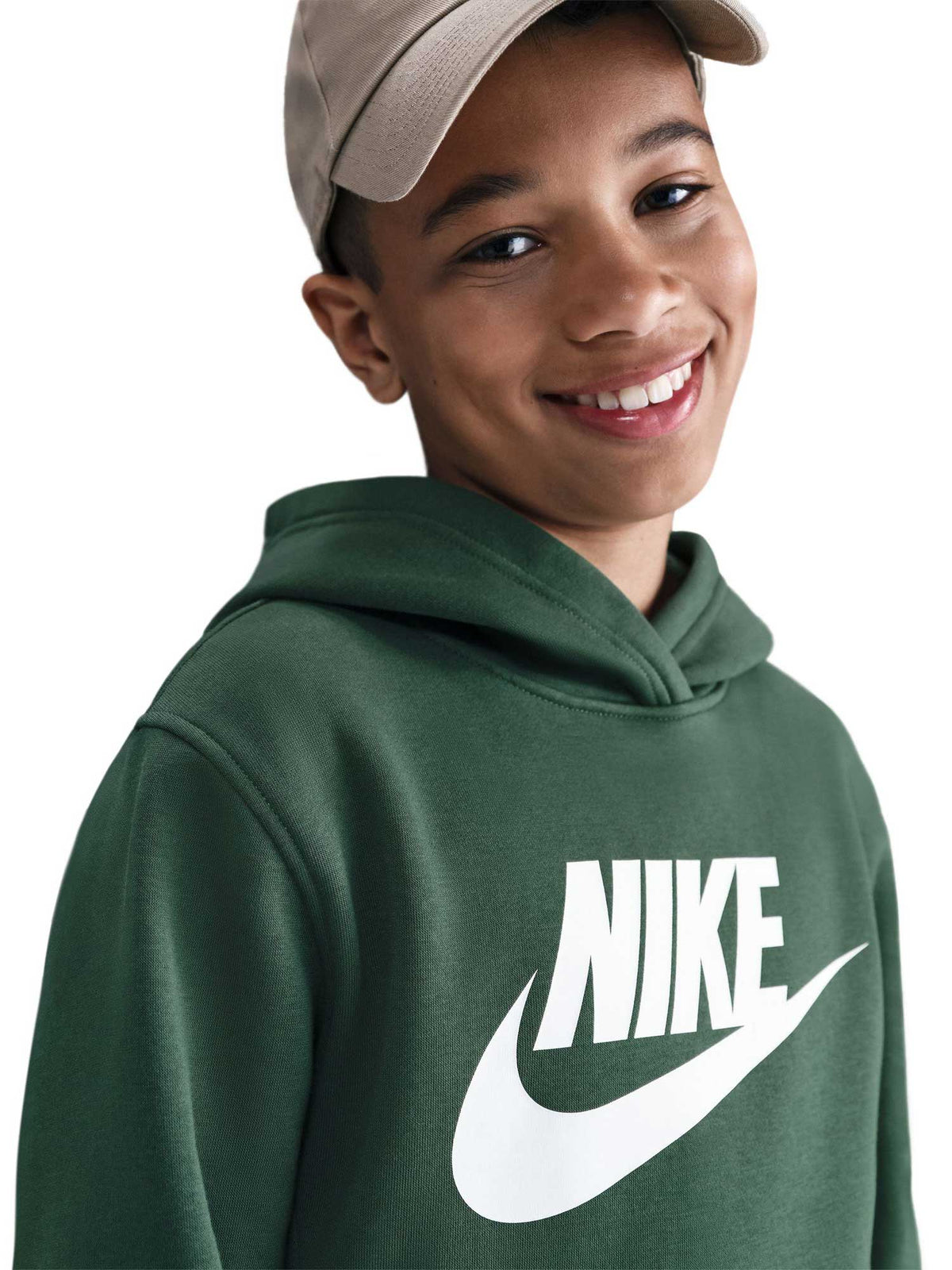 NIKE Суитшърт K NSW CLUB FLC HDY HBR