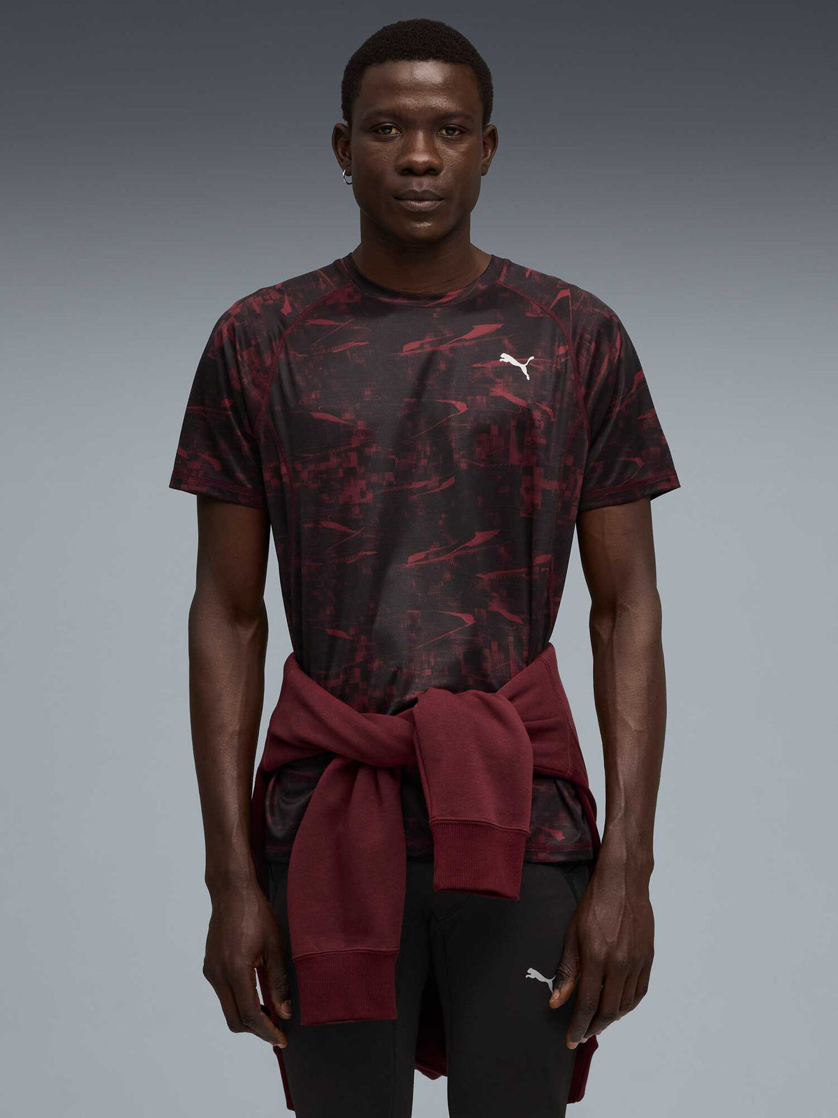 PUMA Тениска M Run Velocity AOP Tee