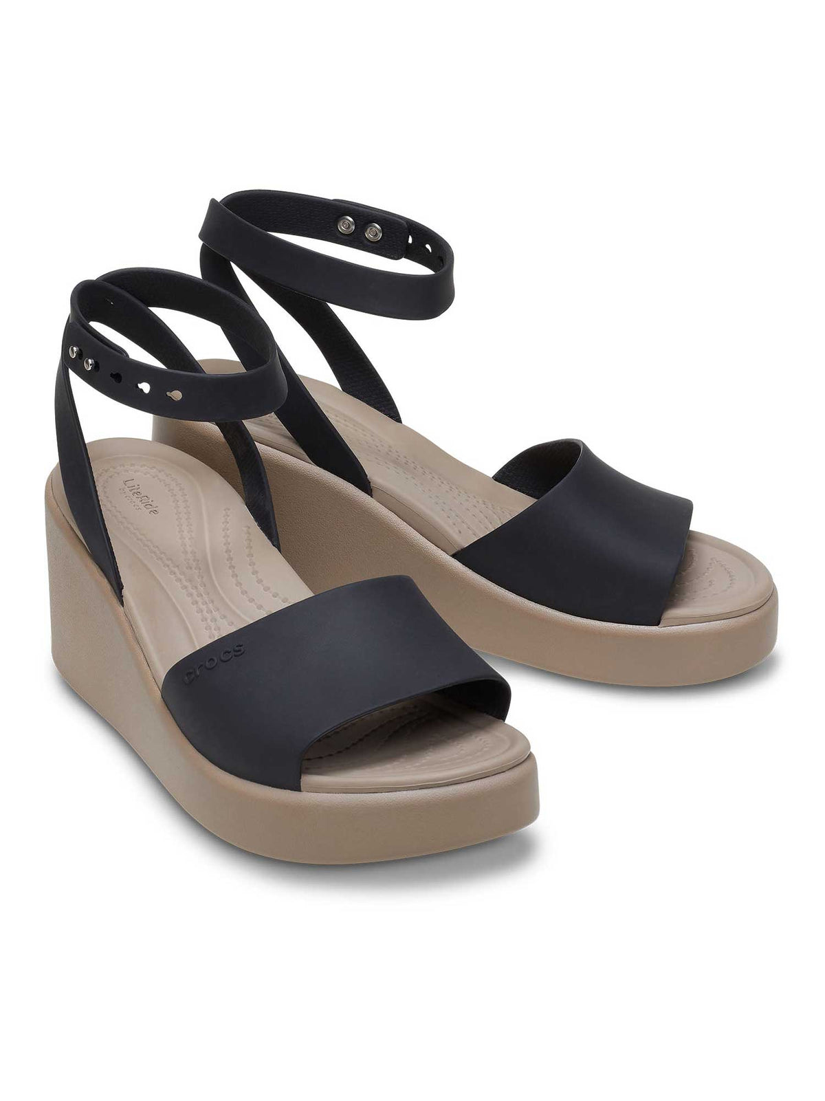 CROCS Сандали BROOKLYN ANKLE STRAP WEDGE W 209406