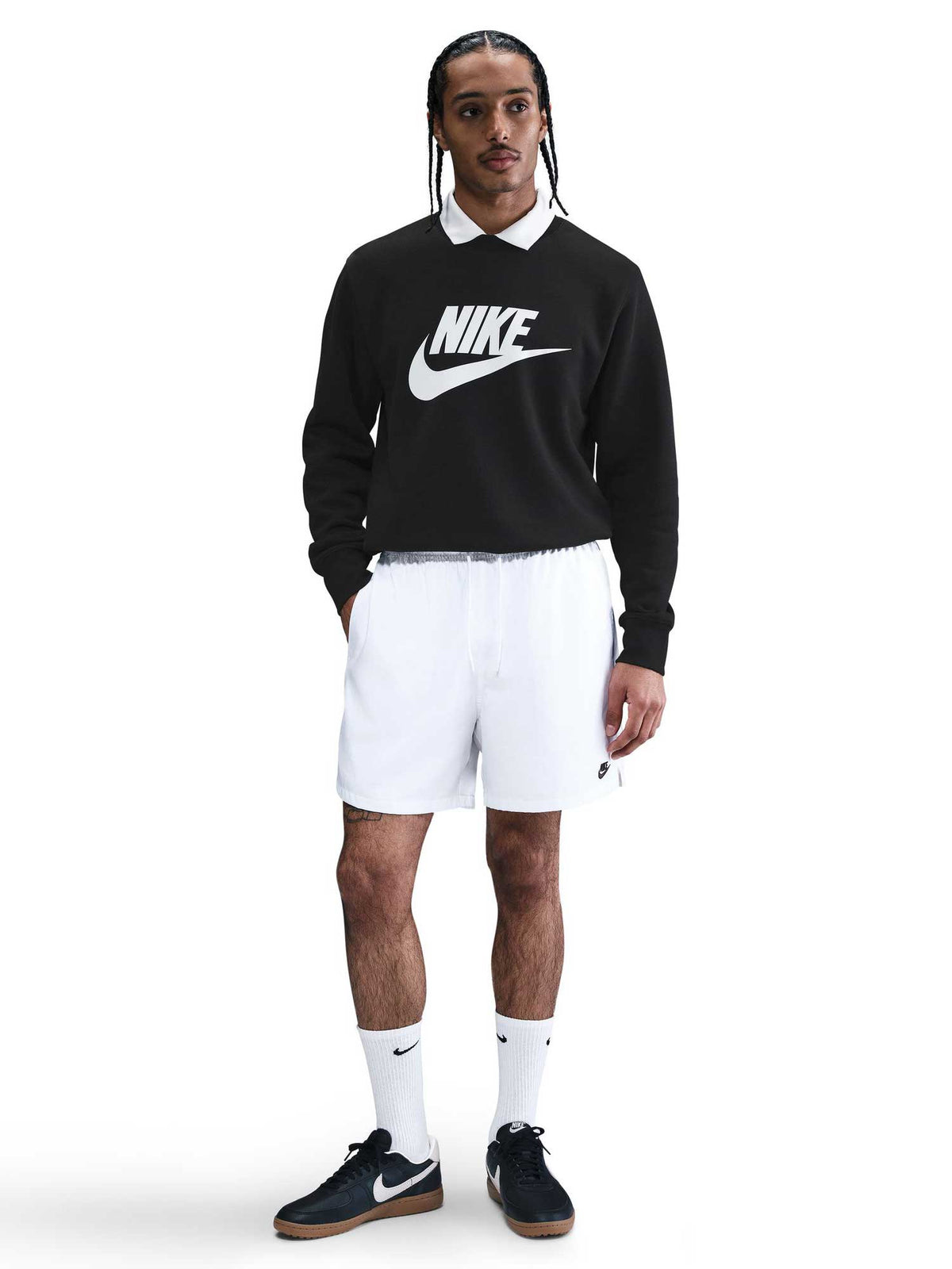 NIKE Блуза M NK CLUB BB GFX CREW