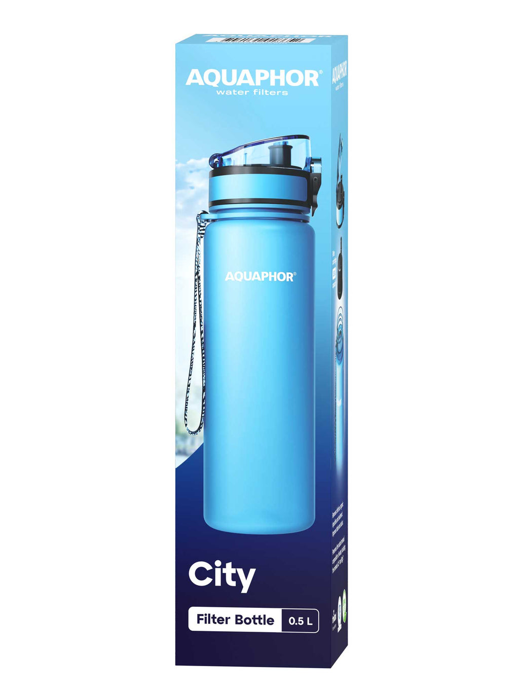 AQUAPHOR Филтрираща бутилка City 500 ml