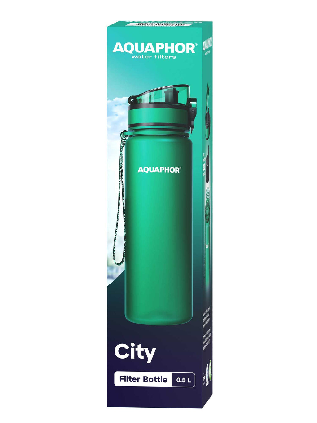 AQUAPHOR Филтрираща бутилка City 500 ml