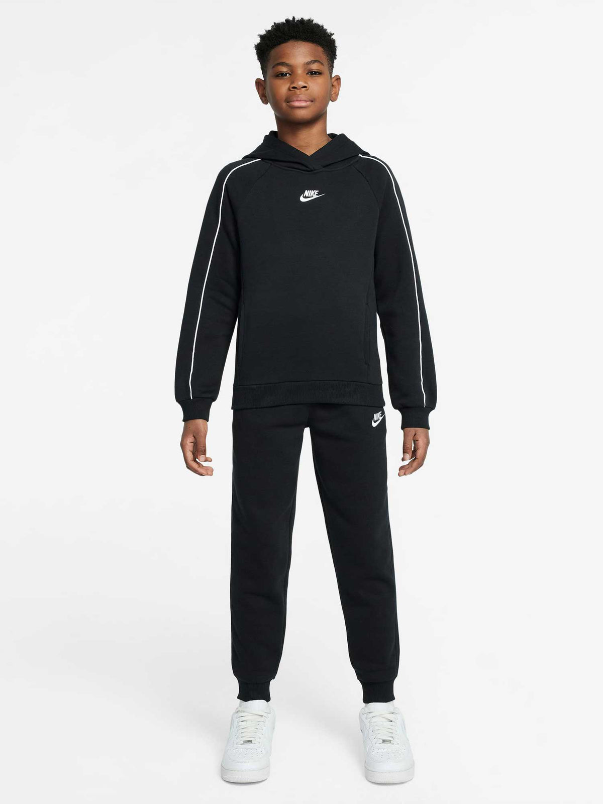 NIKE Спортен екип K NSW CLUB FLC HDY TRACKSUIT