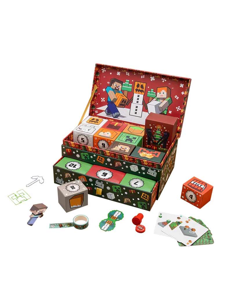 UWEAR Адвент календар Minecraft Box