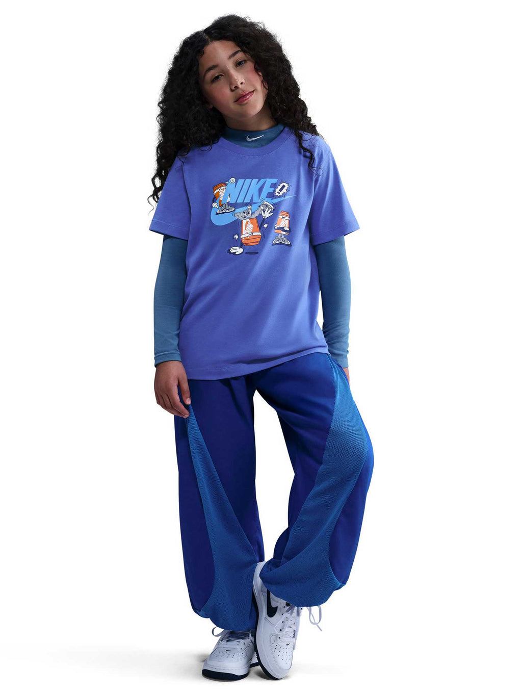 NIKE Тениска K NSW TEE BOXY BREAK DANCE