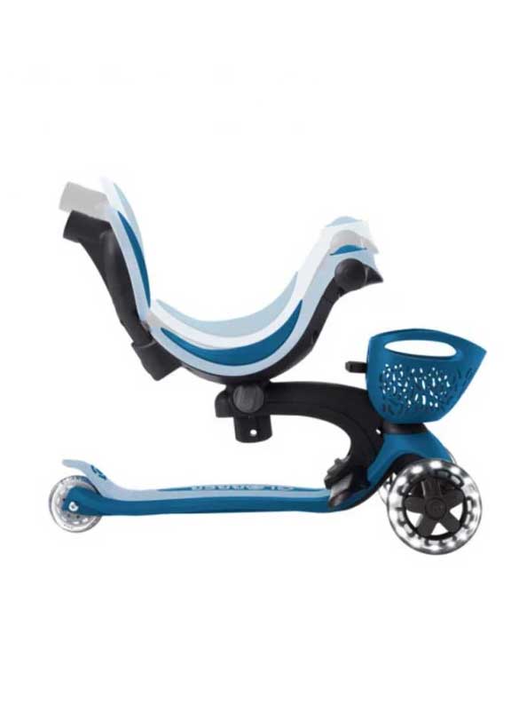GLOBBER Тротинетка 5 в 1 BABY LEARN 360 FLASH LIGHTS