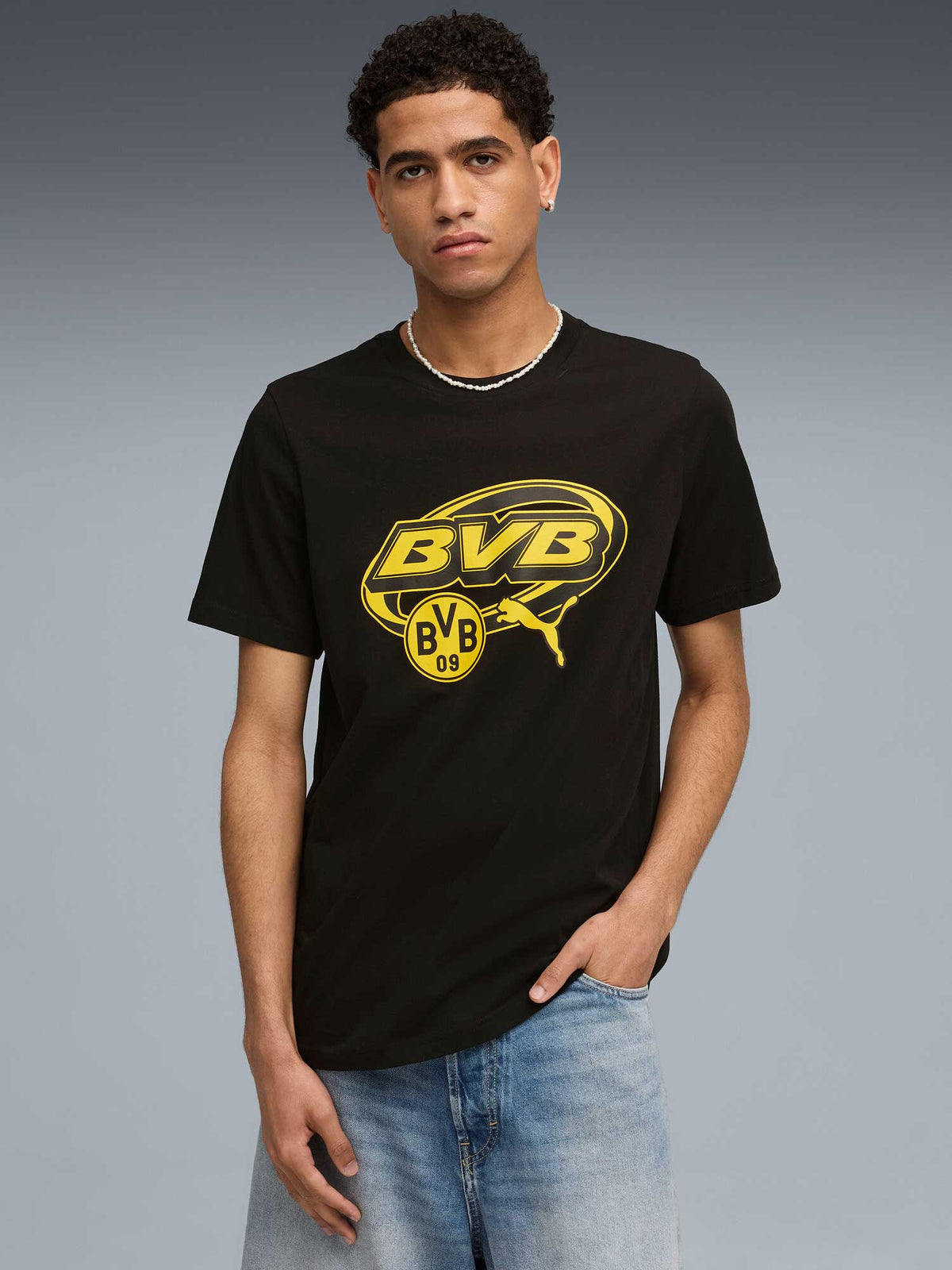 PUMA Тениска BVB FtblCulture Tee