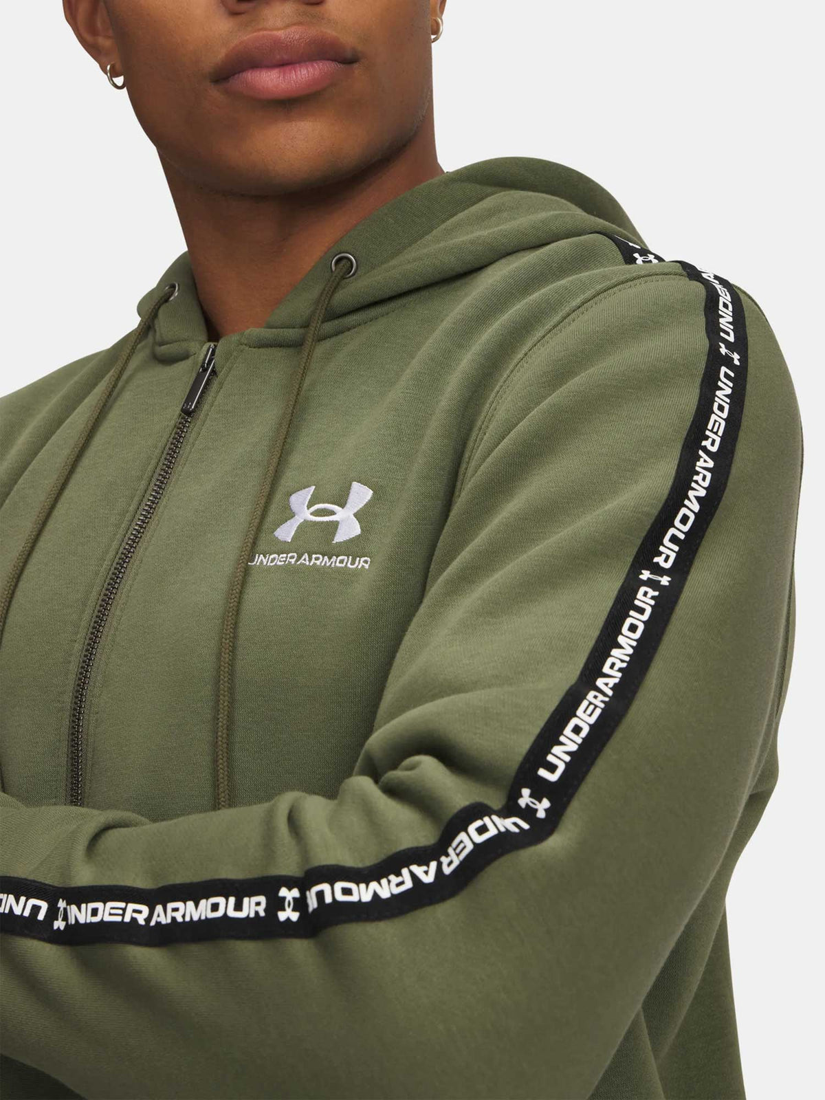 UNDER ARMOUR Суитшърт UA Icon Fleece FZ Taping