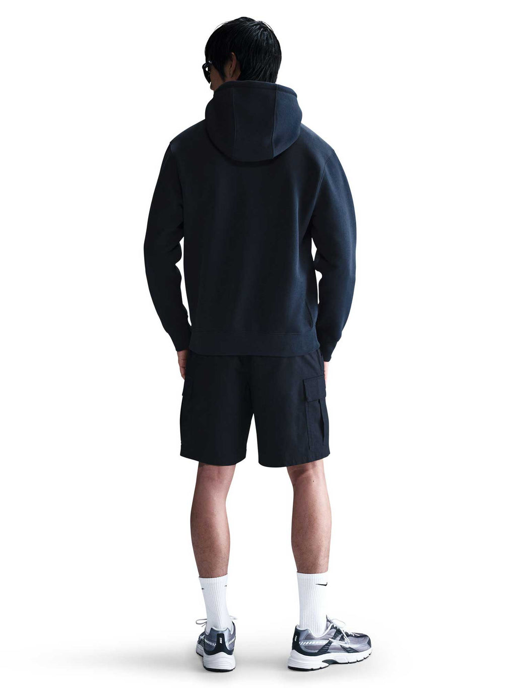 NIKE Суитшърт M NK CLUB BB FZ HOODIE