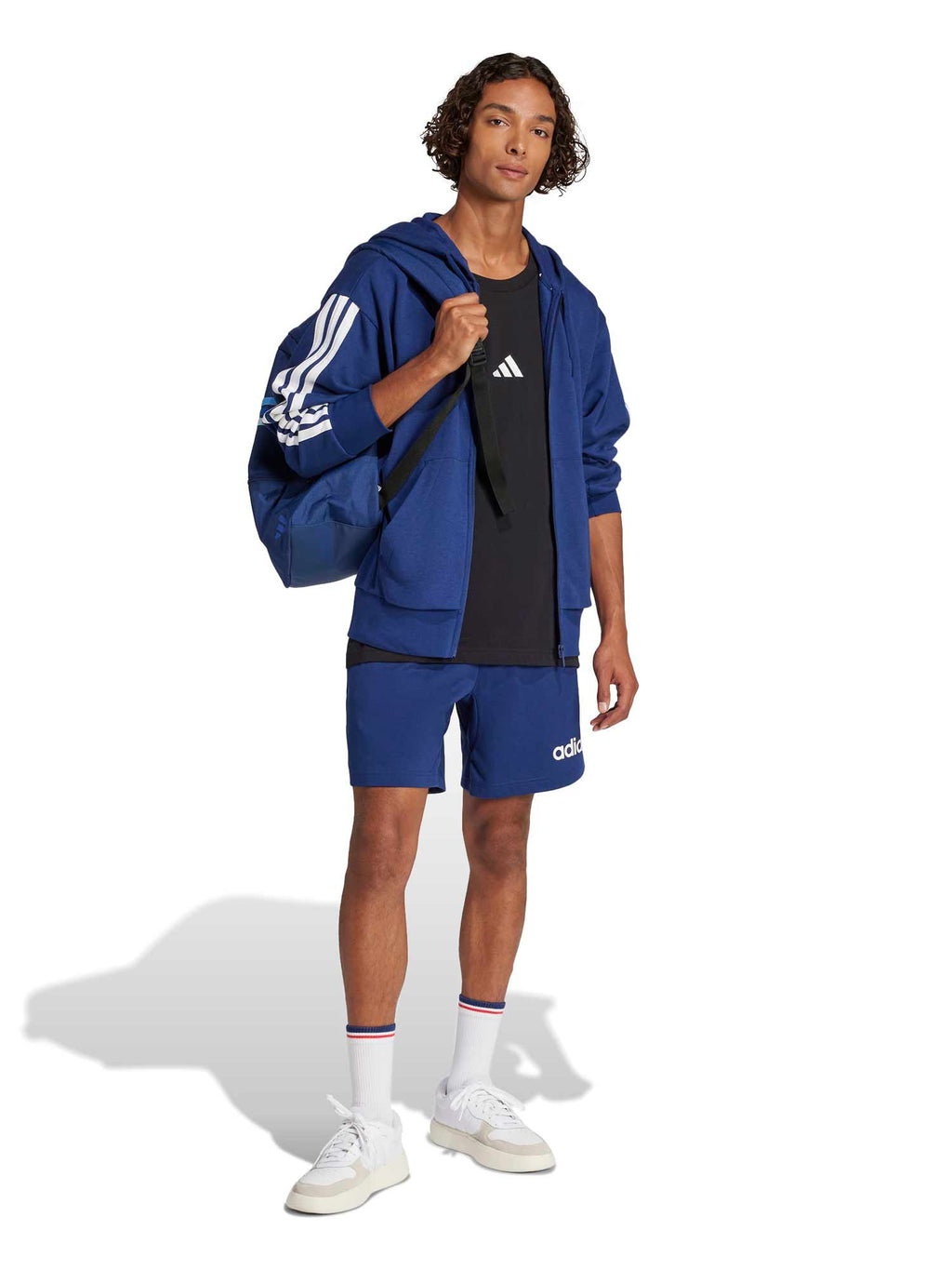 ADIDAS SPORTSWEAR Суитшърт Essentials 3-Stripes French Terry