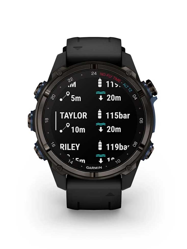 GARMIN GPS Смарт часовник Descent Mk3 и Dive Computer