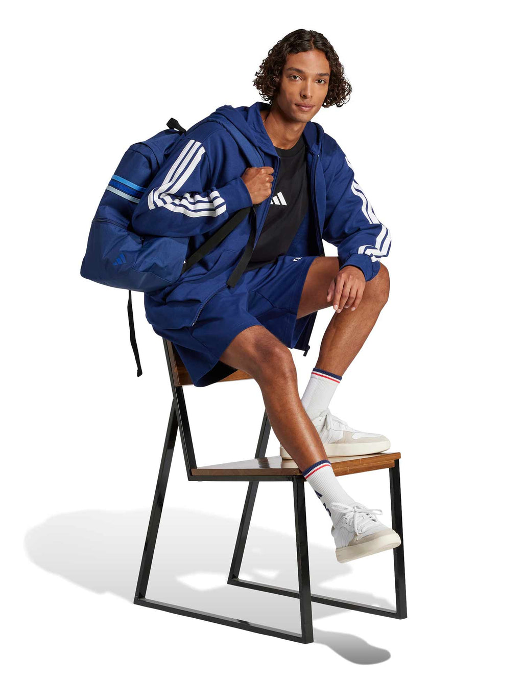 ADIDAS SPORTSWEAR Суитшърт Essentials 3-Stripes French Terry