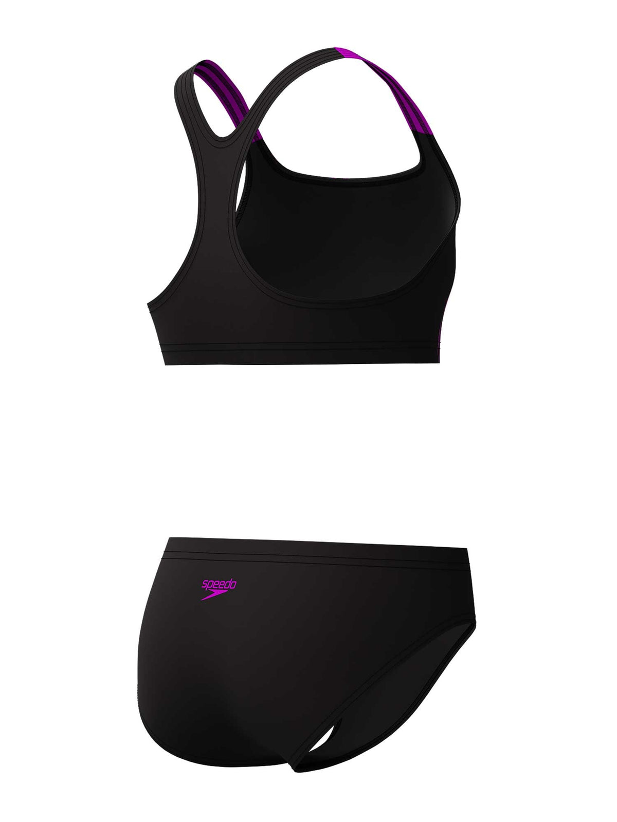 SPEEDO Бански 2 части GIRLS MEDLEY LOGO