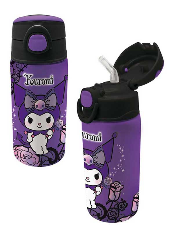 UWEAR Бутилка за вода Kuromi Purple Laces