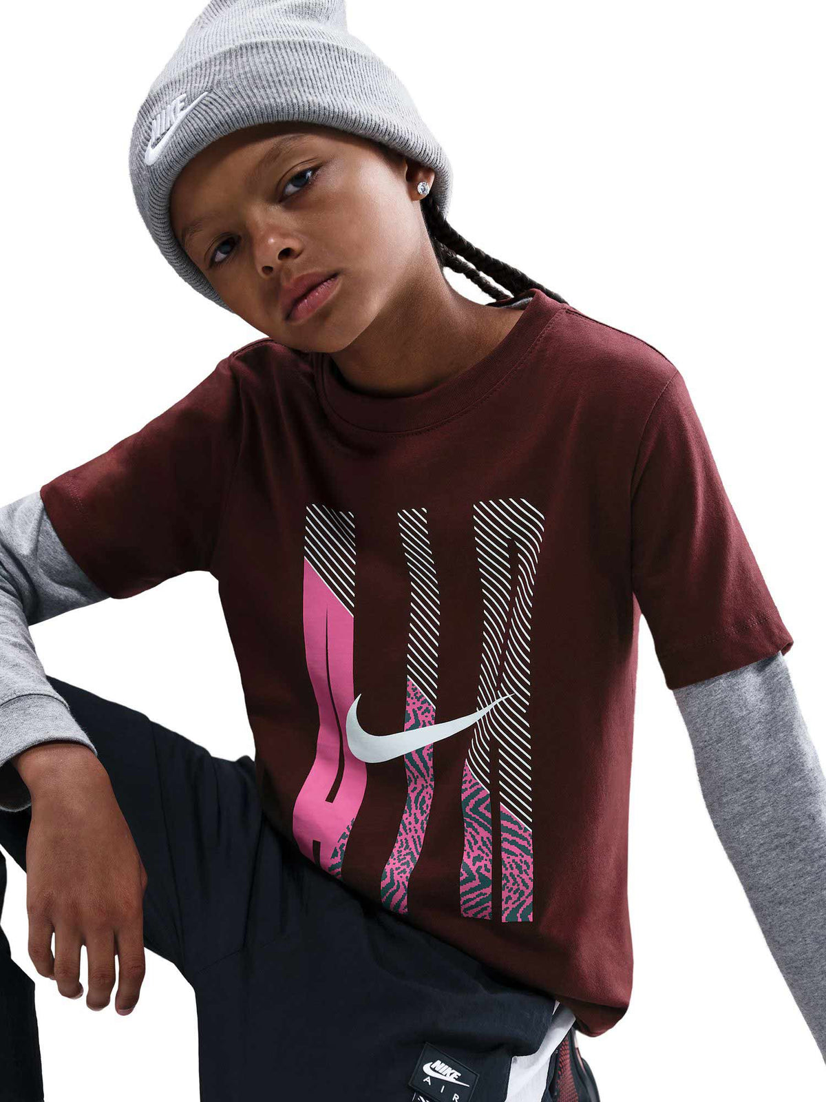 NIKE Тениска K NSW TEE AIR